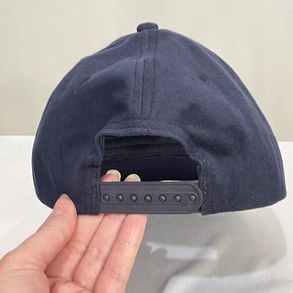 Miller Lite Beer Snapback Cap Navy Blue Vintage Embroidered 90's Y2K Milwaukee - Picture 7 of 8